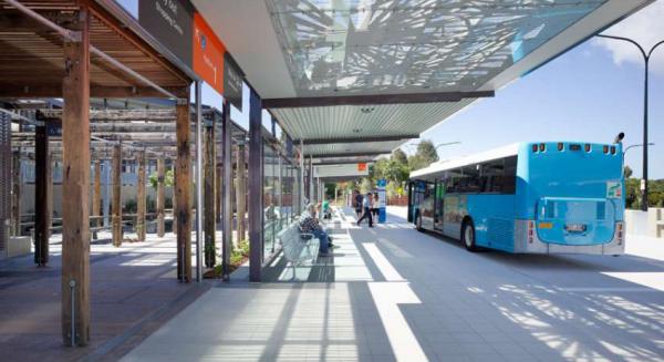 Bus stop Queensland wide